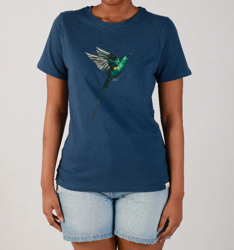 "MALACHITE SUNBIRD" - TEE- PETROL