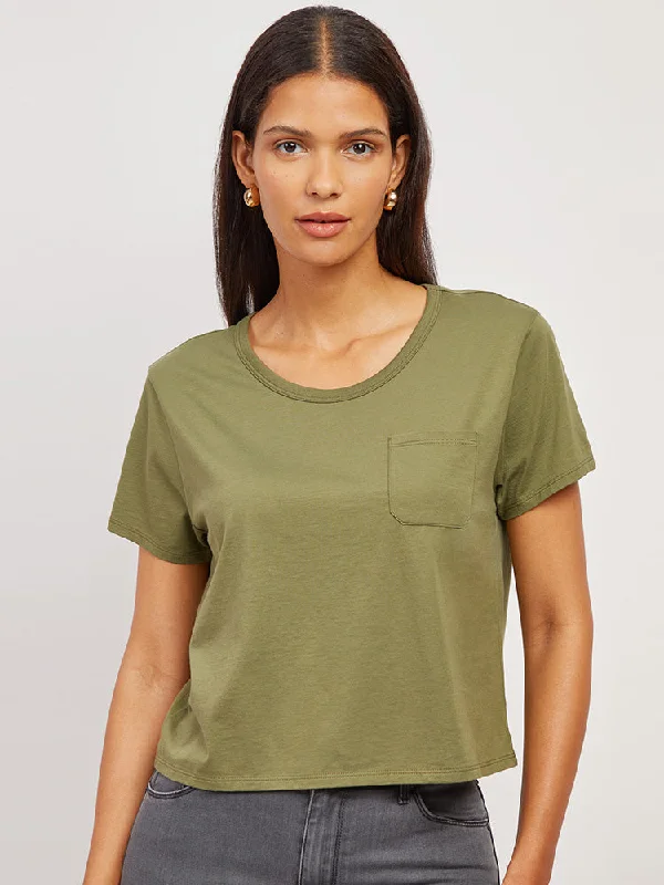 The Cotton Boxy Pocket Crew Neck Tee