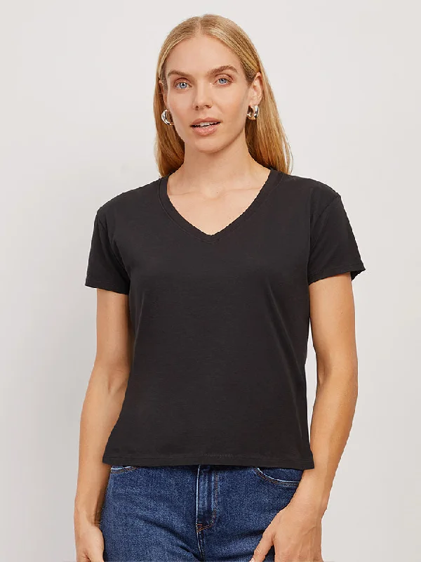 The Cotton Relaxed V-Neck Tee