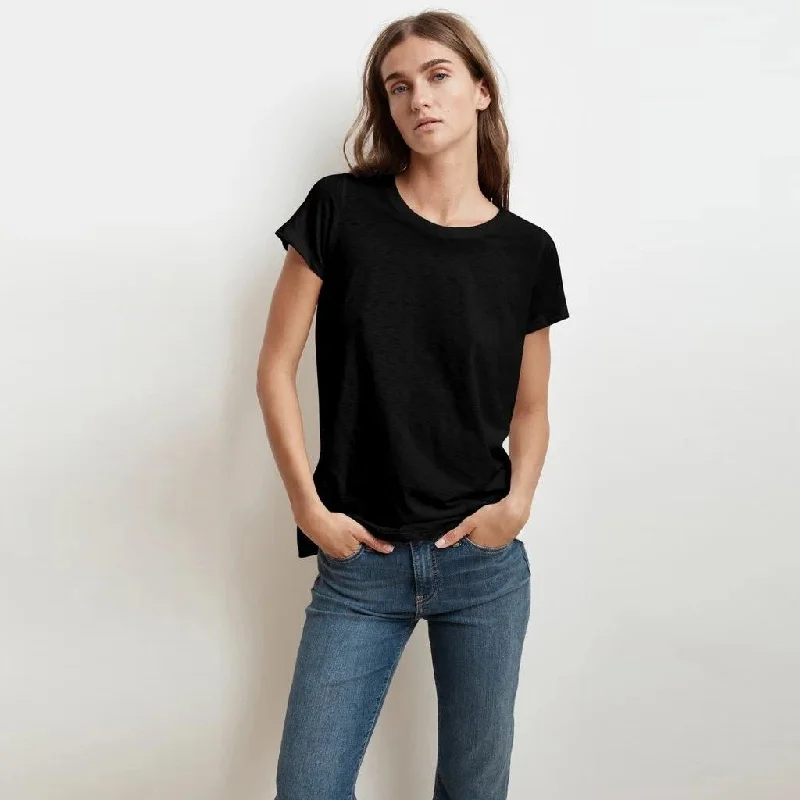 Tressa Slub Tee (Black)