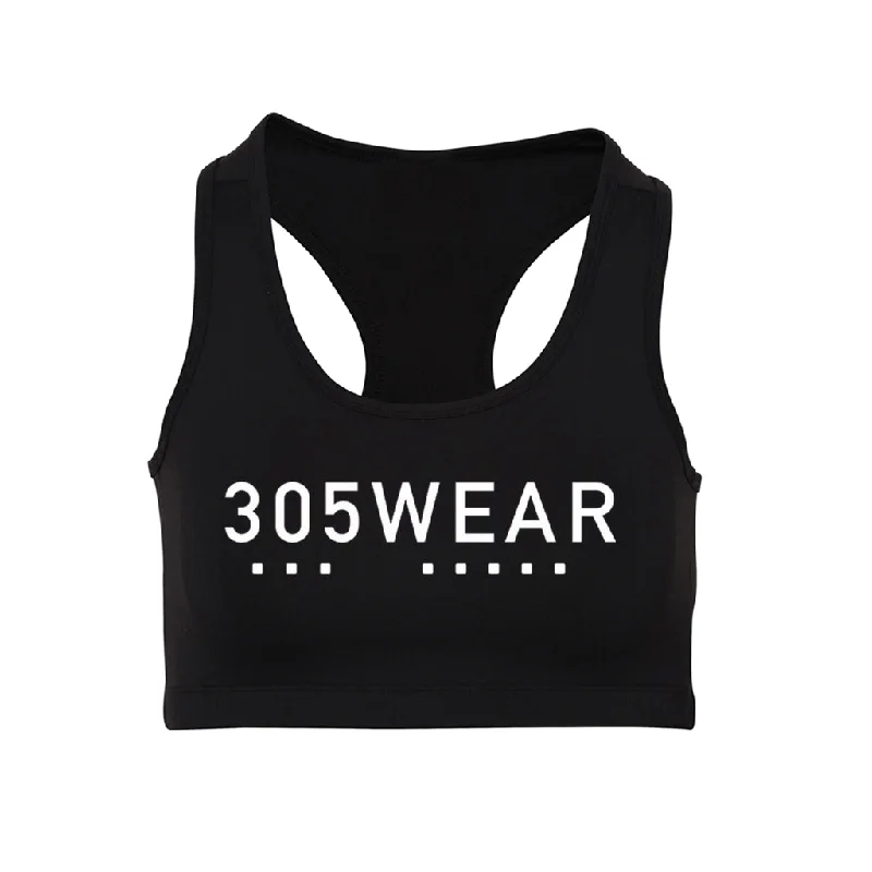 305WEAR Wordmark Icon Action Womens Crop Top