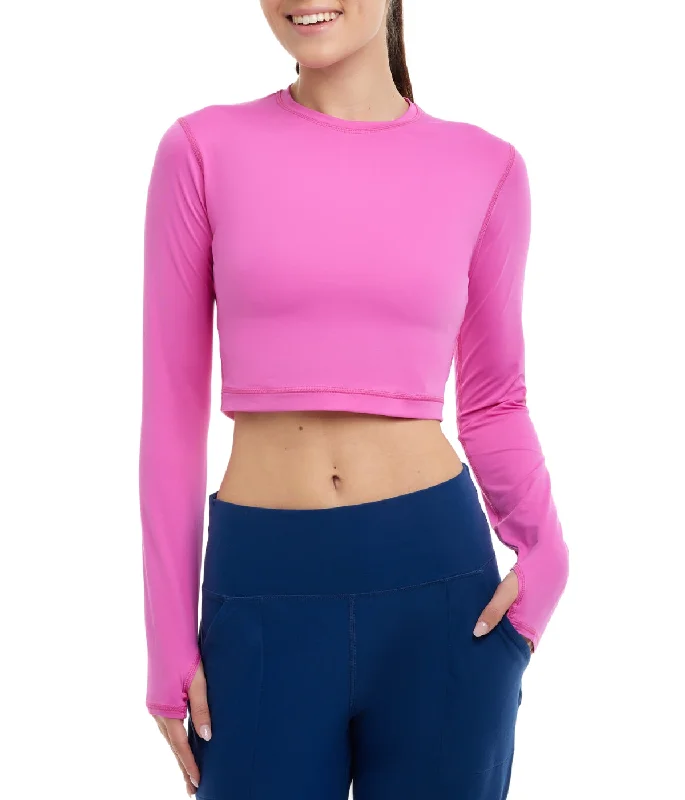 BloqUV Women's UPF 50+ Sun Protection Everyday Crop Top