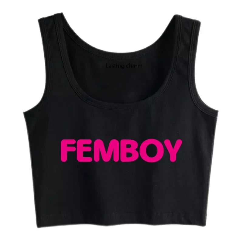 Femboy Crop Top