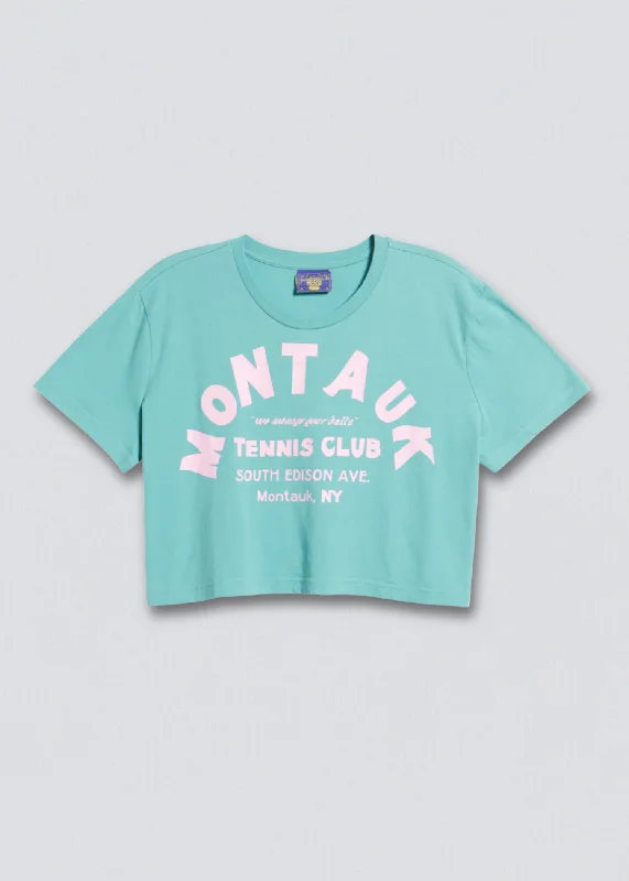 Montauk Tennis Club Crop Top