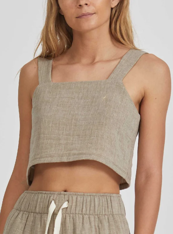 CROP TOP TEXTURIZADO