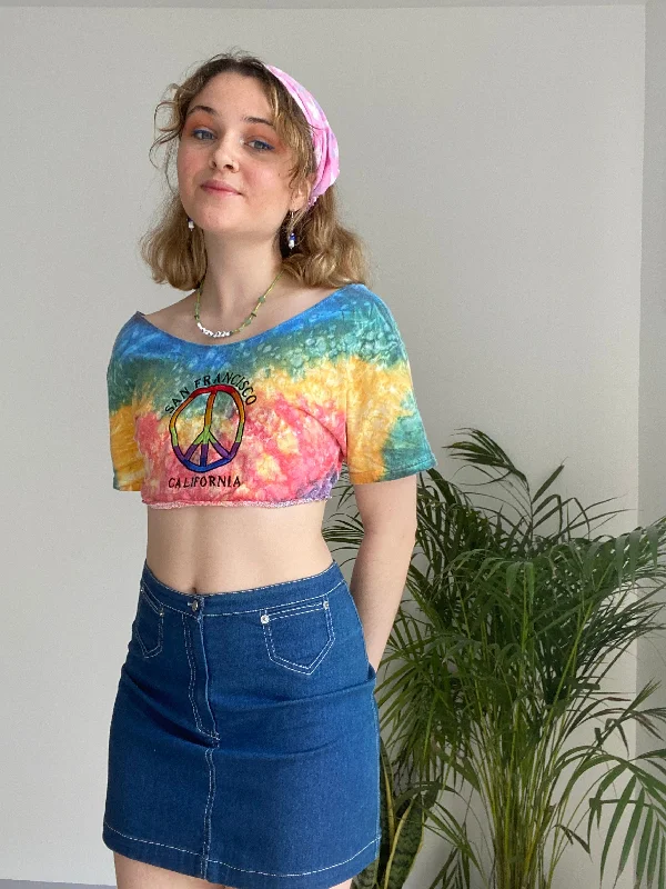 Tie Dye Crop Top