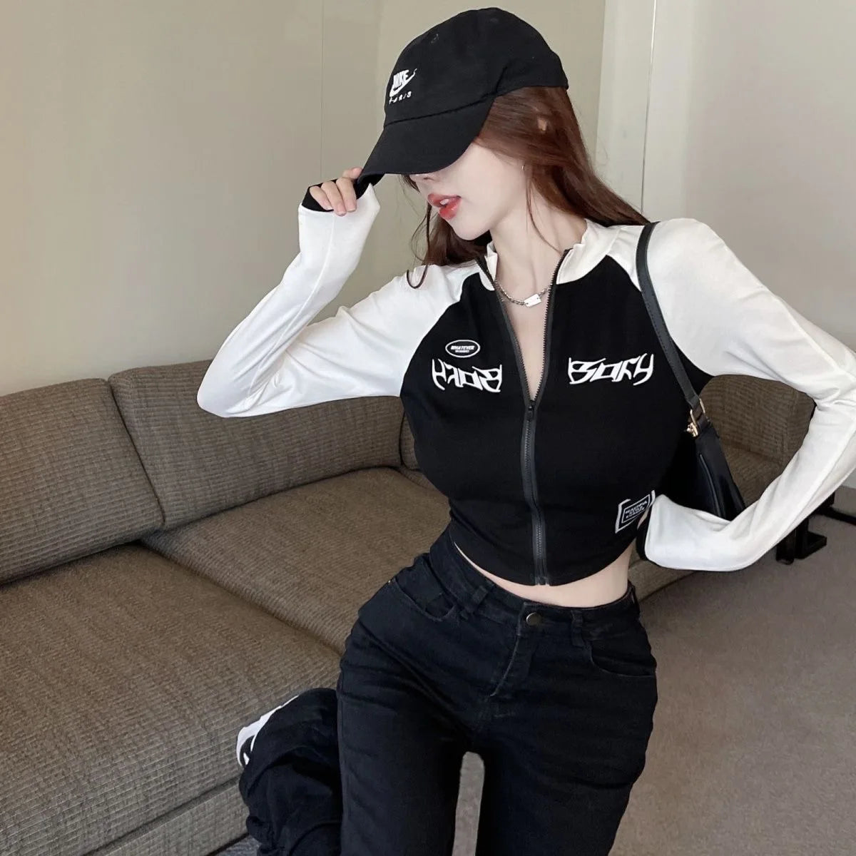 Women's Y2K Vintage Crop Top