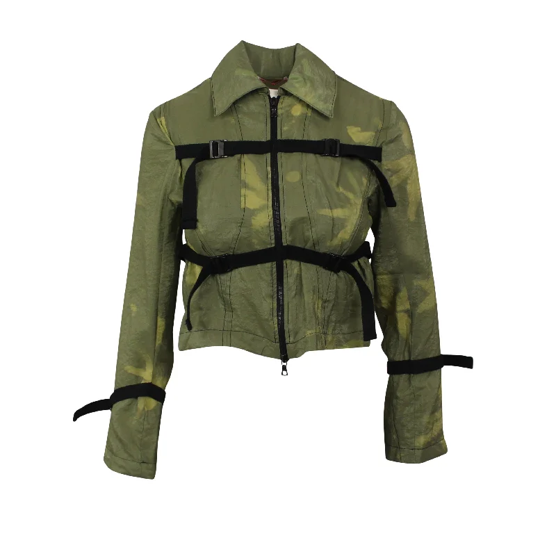 HELENAMANZANO GREEN SEA ANENOME JACKET