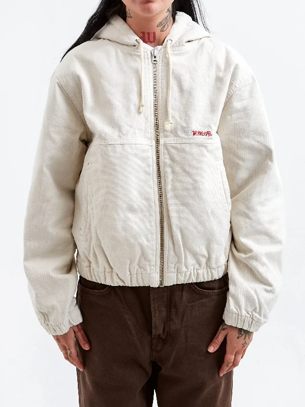 Stüssy Work Jacket Insulated Canvas - Bone