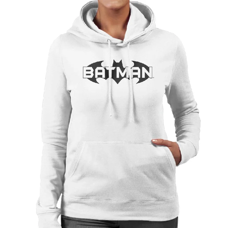 Batman Bat Symbol Classic Logo Women's Hooded Sweatshirt