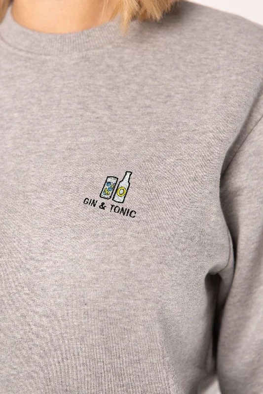 TAILORED TASTES Gin Tonic | Bestickter Bio-Baumwoll Unisex Pullover