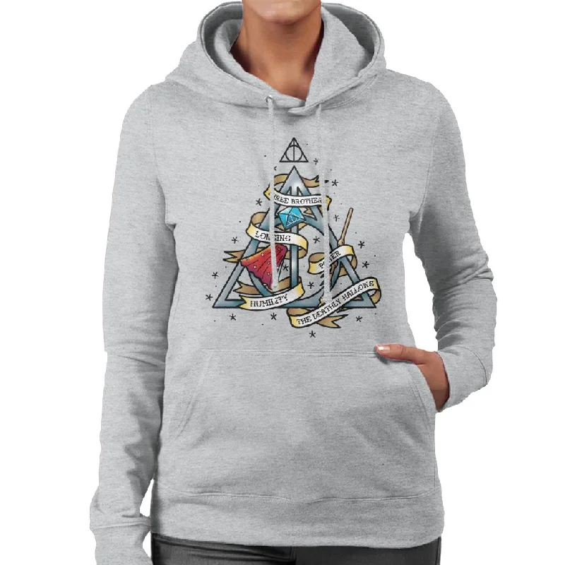 Harry Potter The Deathly Hallows Women's Hooded Sweatshirt