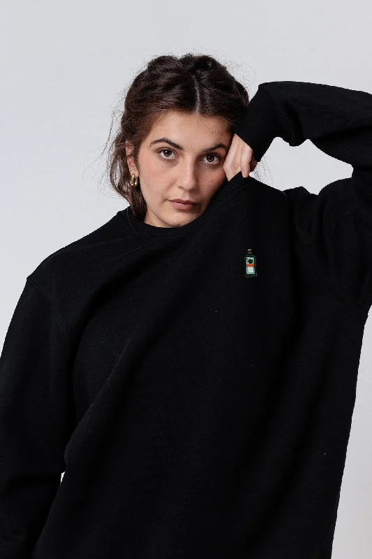 Jägermeister | Bestickter Bio-Baumwoll Frauen Pullover