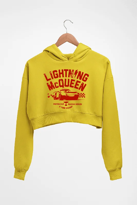 Lightning McQueen Crop HOODIE FOR WOMEN