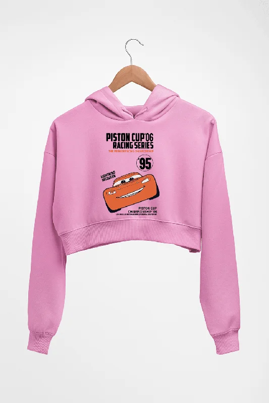 Lightning McQueen Crop HOODIE FOR WOMEN