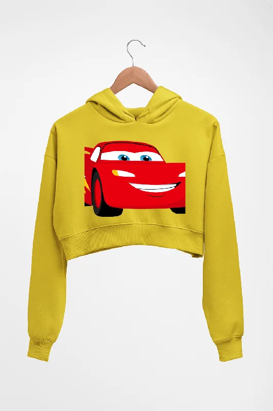 Lightning McQueen Crop HOODIE FOR WOMEN