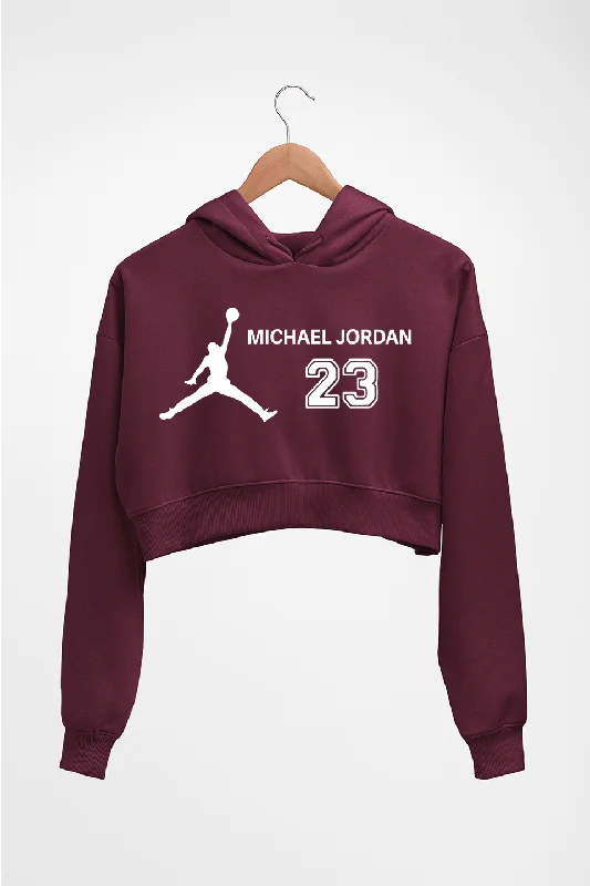 Michael Jordan Crop HOODIE FOR WOMEN