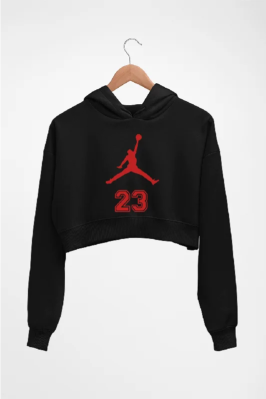 Michael Jordan Crop HOODIE FOR WOMEN