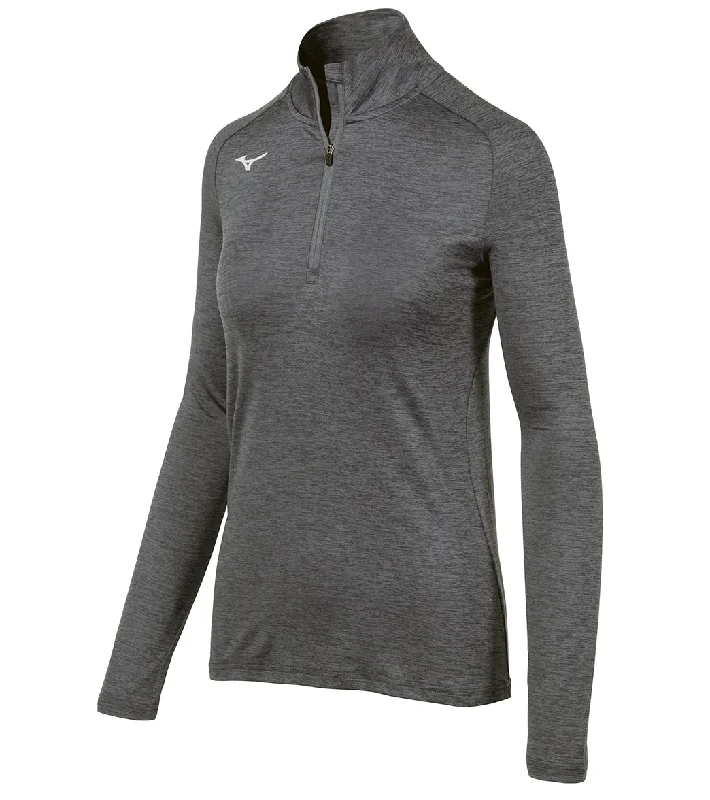 Mizuno Women's Alpha Half Zip Pullover Quiet Shade