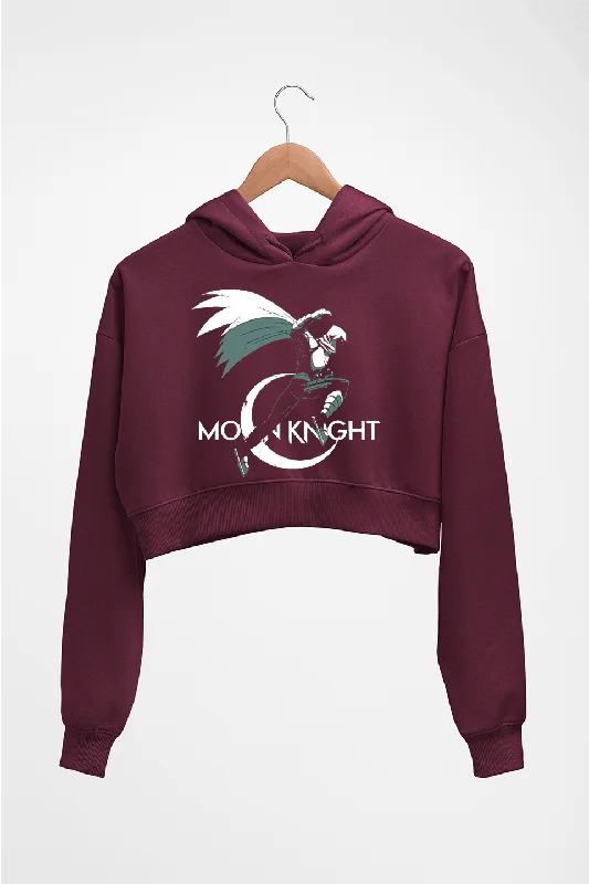 Moon Knight Crop HOODIE FOR WOMEN