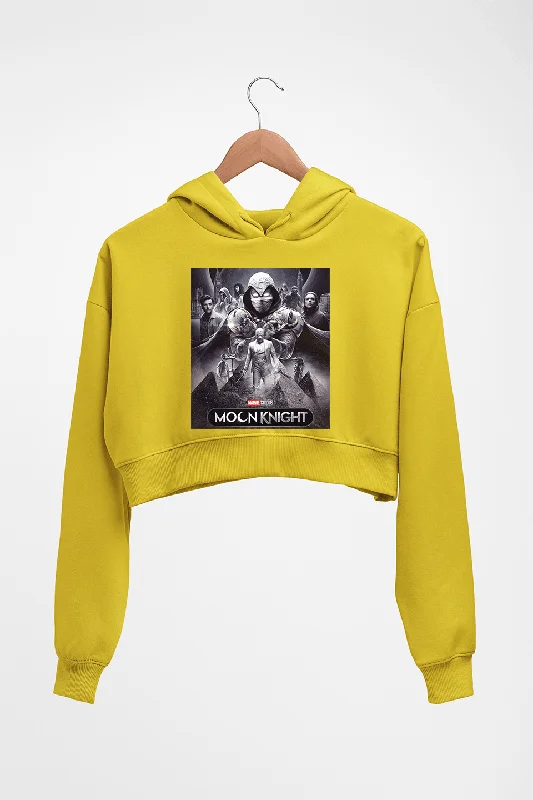 Moon Knight Crop HOODIE FOR WOMEN