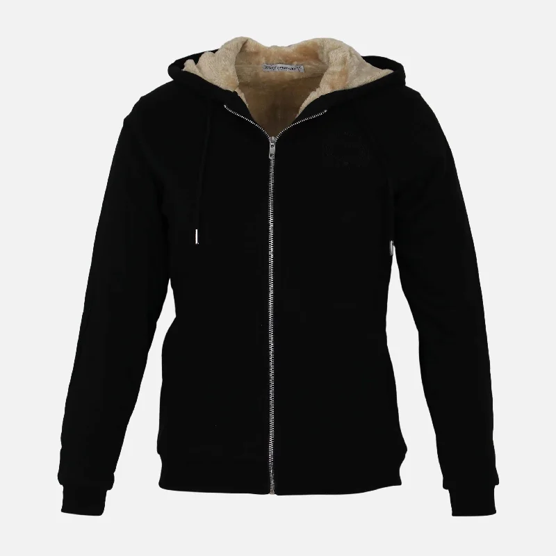 LADIES FUR LINED FULLZIPPER HOODIE