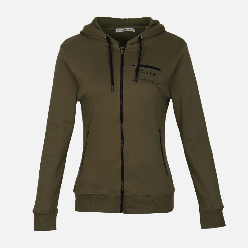 LADIES INTERLOCK HOODIE