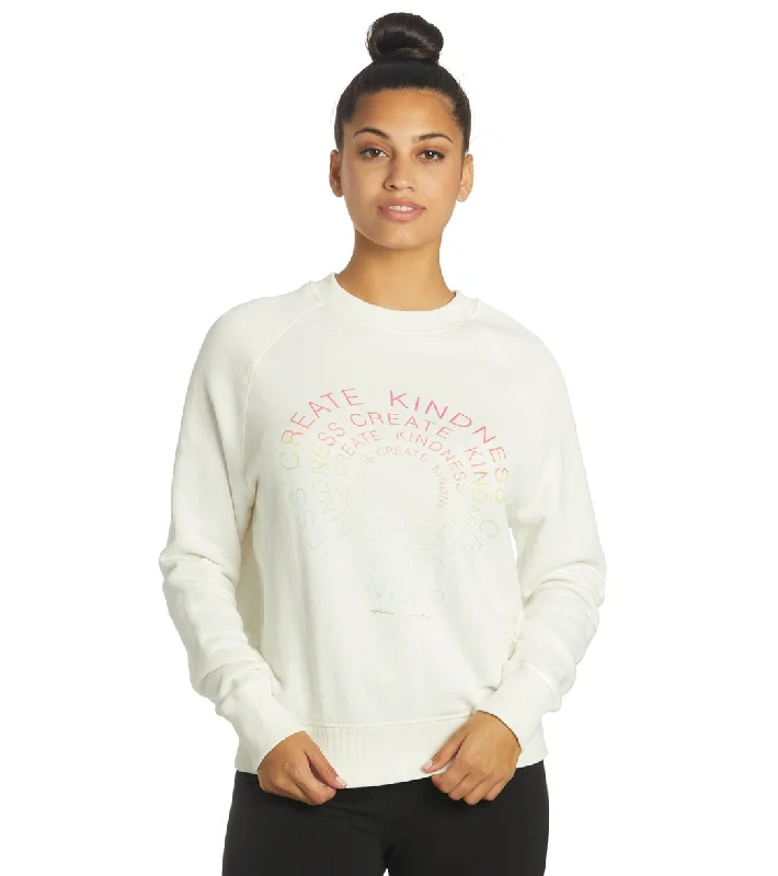 Spiritual Gangster Kindness Old School Terry Pullover Stone