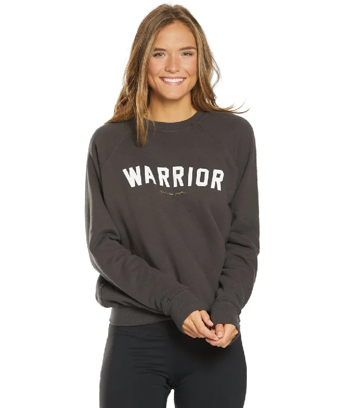 Spiritual Gangster Warrior Classic Crew Pullover Vintage Black