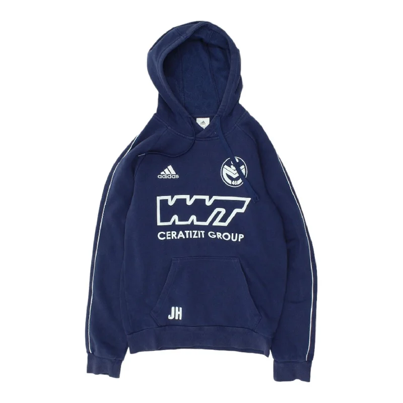 SV Memmingerberg Adidas Mens Navy Pullover Hoodie | German Sportswear Hoody