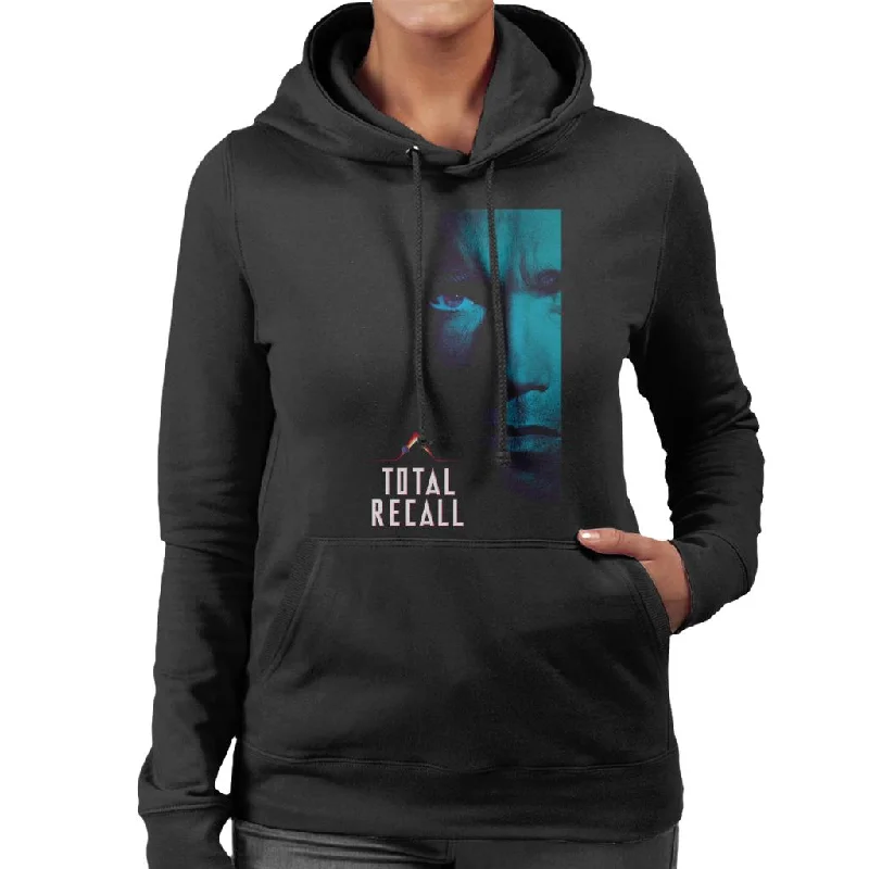 Total Recall Doug Quaid Space Poster Women's Hooded Sweatshirt