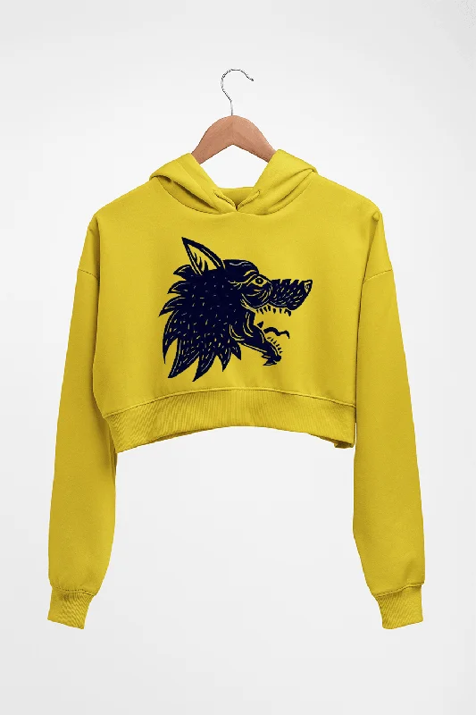 Wolf Crop HOODIE FOR WOMEN