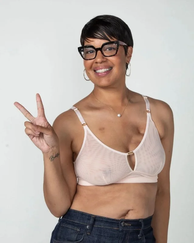 AnaOno Victoria Mesh Keyhole Bra