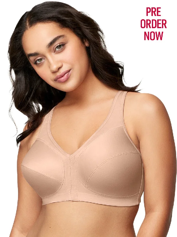 Glamorise Bra 1265 - 360 Support Front-Close Posture - Beige