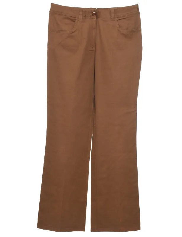 Brown Casual Trousers - W32 L32