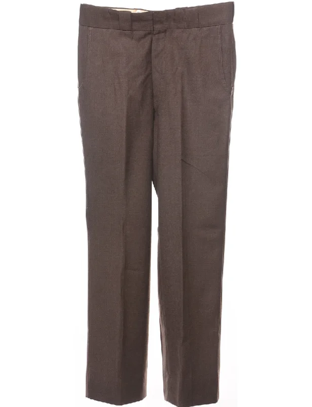 Brown Trousers - W32 L30