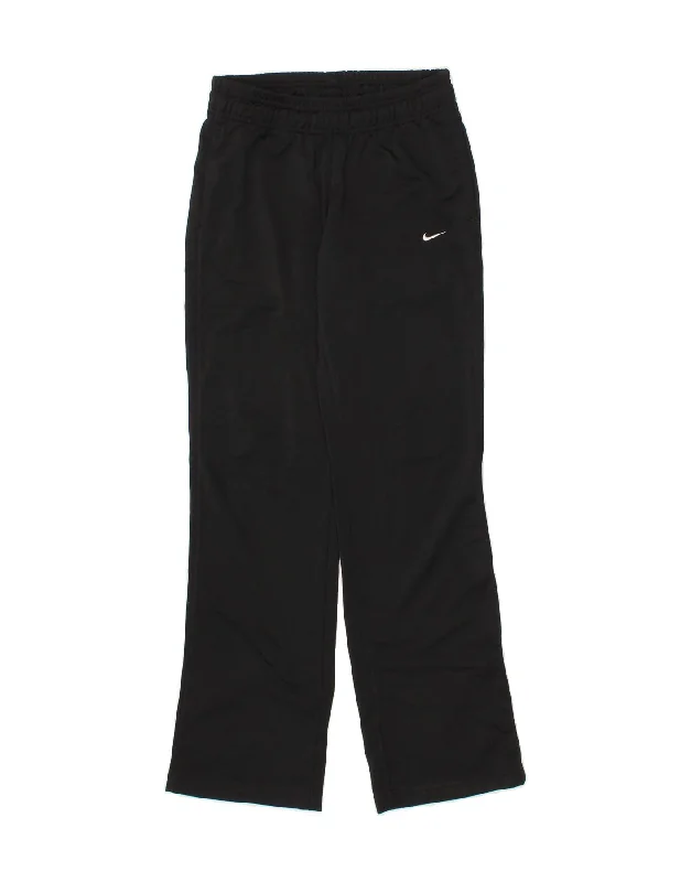 NIKE Womens Tracksuit Trousers UK 10 Small  Black