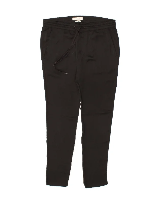 REPLAY Womens Tracksuit Trousers UK 10 Small  Black