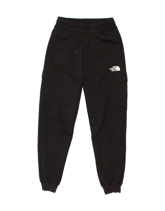 THE NORTH FACE Womens Cargo Tracksuit Trousers UK 6 XS  Black Polyester